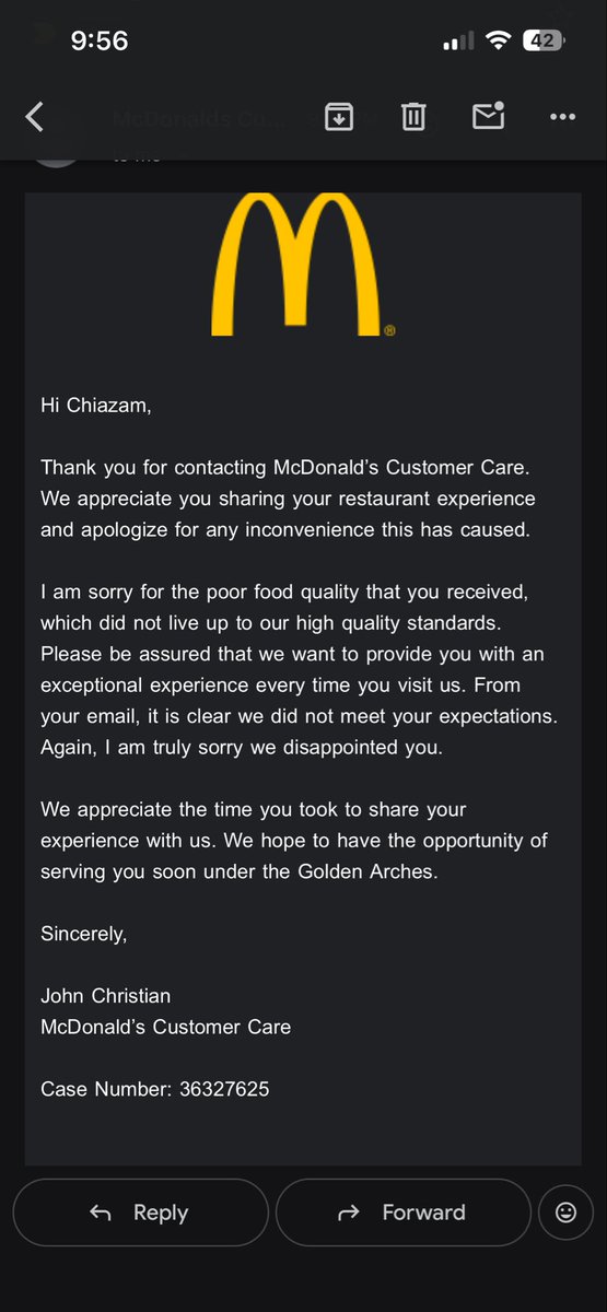 _Chiazam_'s tweet photo. @McDonalds what motivated John’s response when I told you my order included raw chicken (pictured)? https://t.co/KPKJHDWPNt