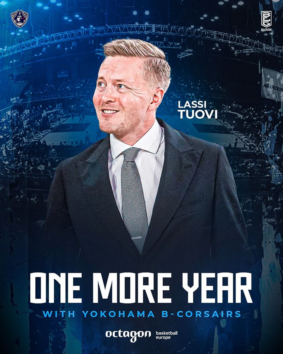 ChidiacOCT's tweet photo. Great coaches build more than teams — they build culture. Lassi's Leadership , Class and vision are staying in @b_corsairs and the @B_LEAGUE   for another season .  #octagonfamily #lassituovi #bleague #Bリーグ @OctagonBballEU @coachtuovi @bil https://t.co/r17qBP1G9a