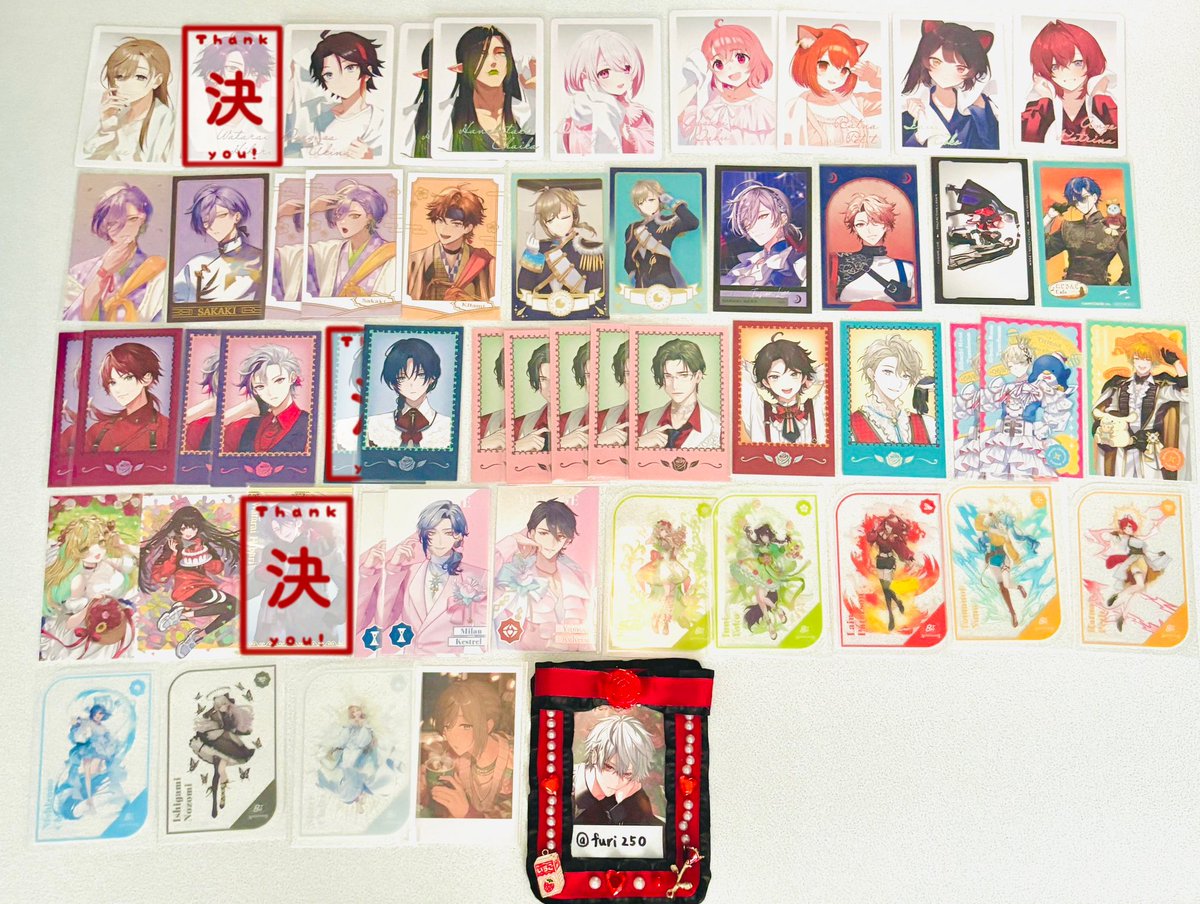 furi250's tweet photo. 【交換/譲渡】
にじさんじ  にじフェス　8周年　ウエハース、スイパラ　ノスタルジア ボイスビジュアルカード
Dytica Oriens Voltaction ChroNoiR 
ROF-MAO 3SKM

【譲】画像1〜8

【求】画像9以降

郵送のみでのお取引
以下に条件記載しておりますので、ご一読いただけますと幸いです。 https://t.co/GstT2h3bKf