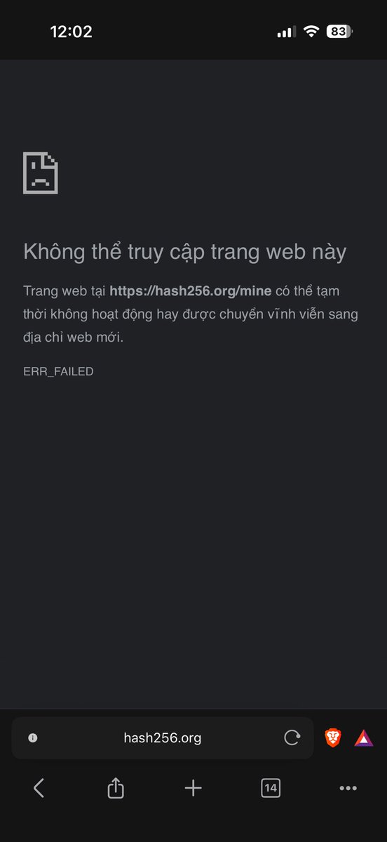 TokudaDoge's tweet photo. Còn chưa cả nổ được cái mà site đã sập rồi. Cay dái vc 😡

fix lại website đi @hash256dotorg 

tụi TQ nó đánh hơi nhanh vl thi nhau đào $Hash rồi https://t.co/8kSdGW1EbQ