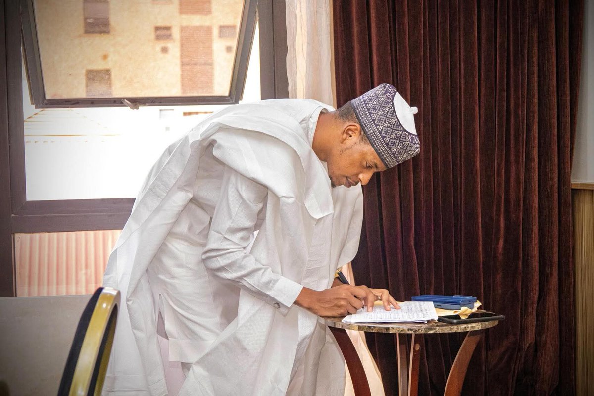 MujahidSSaad's tweet photo. Governor Dikko Radda’s Son-in-Law, Ahmad Uthman Muhammad, Submits APC Nomination Form

Honourable Ahmad Uthman Muhammad, son-in-law to Dikko Umaru Radda, has successfully completed his screening exercise under the All Progressives Congress for the House of Representatives seat representing Yola South, Yola North and Girei Federal Constituency in Adamawa State.

According to a media post shared by Honourable Ahmad Uthman Muhammad on Monday, 11 May 2026, the APC screening process was smooth, successful and encouraging, marking another major step in his political ambition to represent the constituency at the National Assembly.

Ahmad Uthman Muhammad stated that his aspiration is driven by the desire to provide quality representation, purposeful leadership and inclusive development for the people of Yola South, Yola North and Girei.

He noted that his campaign is focused on youth empowerment, women inclusion, support for businesses and farmers, improved healthcare, quality education and sustainable development across the constituency.

The APC aspirant further assured constituents of his commitment to listening to the people and ensuring that every community has a voice in governance.

He also appreciated supporters, party members and well-wishers for their prayers, encouragement and continued belief in his political movement.

“Together, we will continue to move forward with hope, unity and determination,” he stated.