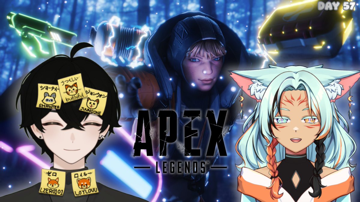 AkazawaYuiVT's tweet photo. 【YUI-THON DAY 57 STARTING SOON!】🎉

I will be playing APEX today with teruru! We are gonna try and get some W's today dayo! SEE YOU FOR DAY 57!💙

🔗https://t.co/hpWKPwB9wR https://t.co/kV7UmlWGpo