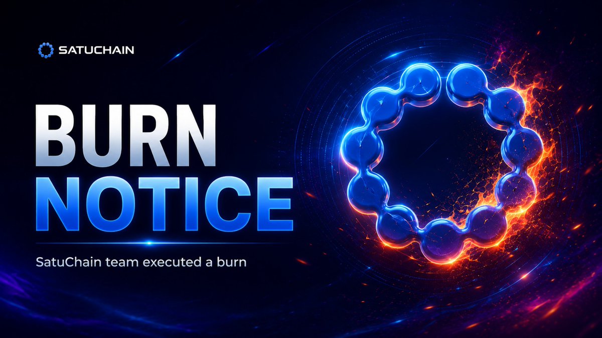 Satu Chain | Layer 1 Blockchain tweet media