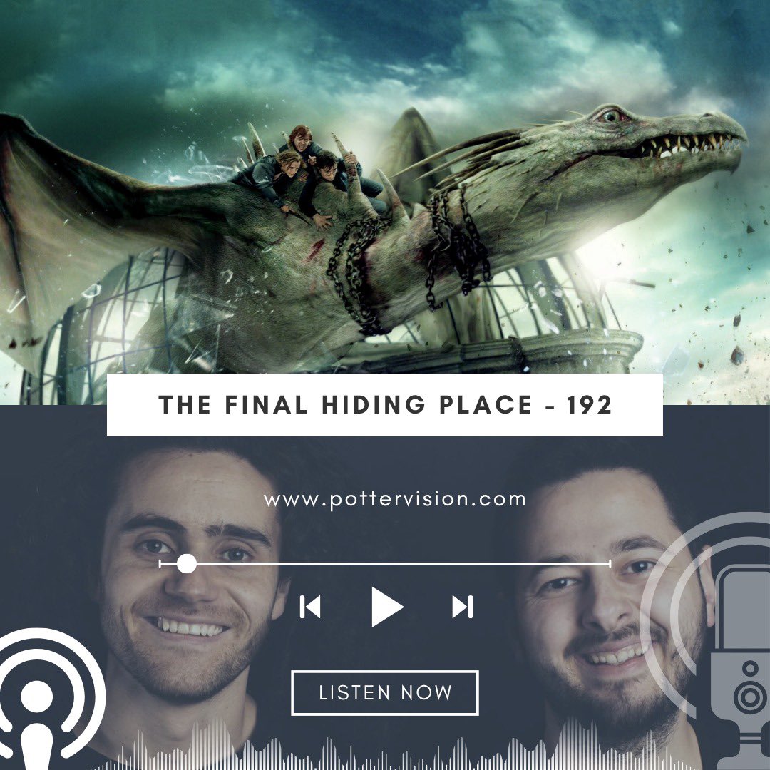 ThePotterVision's tweet photo. The Final Hiding Place - Pottervision Podcast 192

The trio fly about on a rescue dragon before Harry reads the dark lord’s mind and finds out everything about the horcruxes.

iTunes:
https://t.co/mXzOERKUhF
 
Spotify: 
https://t.co/8QHVKa5Ur5

https://t.co/jrA1GRZfoM https://t.co/B2YmgzJLYm