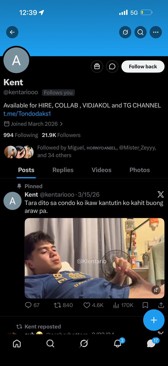klentttttot's tweet photo. guys pa-report ng account na ‘to scammer and poser, send niyo screenshot here mamili ako 5 na magkakaroon ng free access sa channel ko https://t.co/F8DLodpVJY