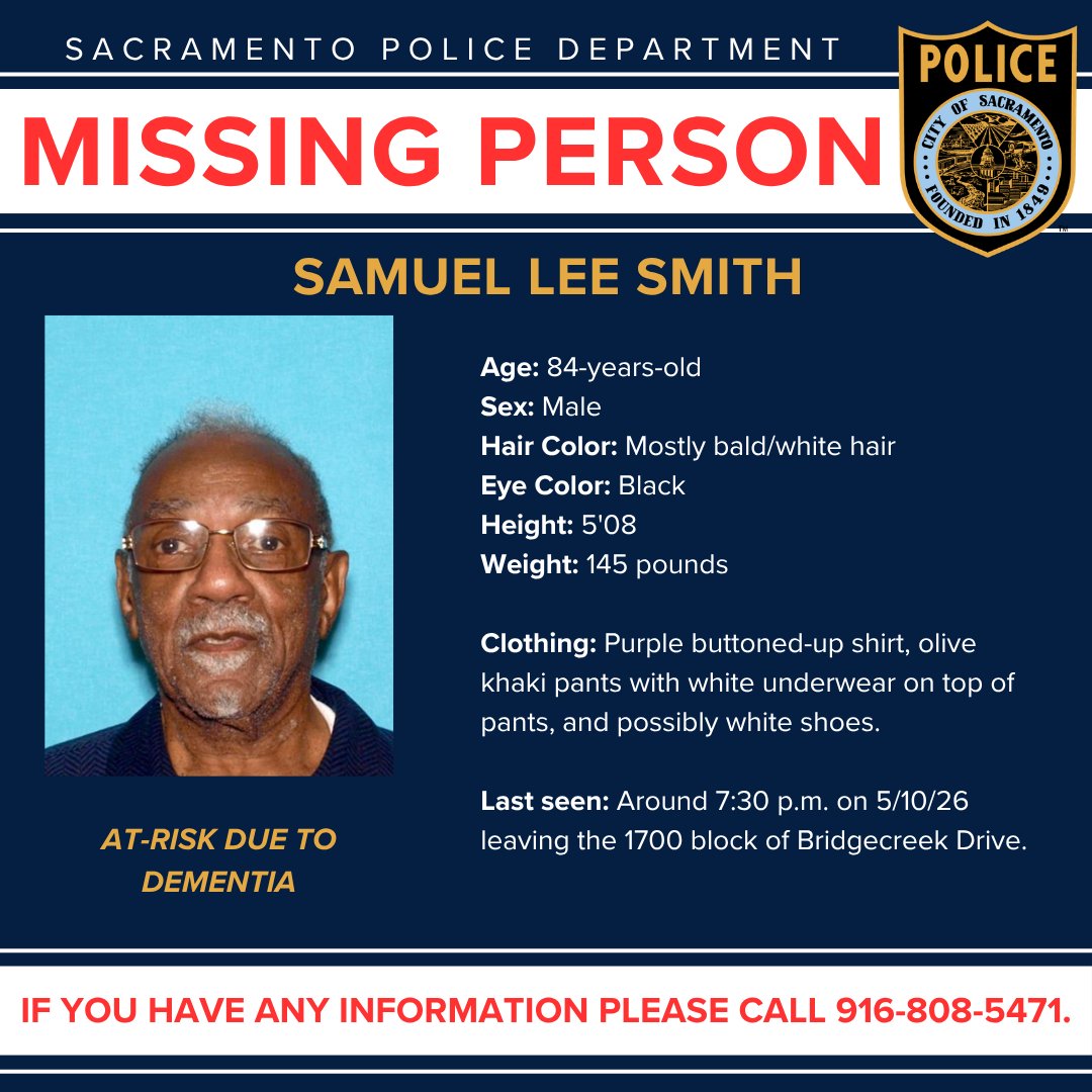 Sacramento Police Department tweet media
