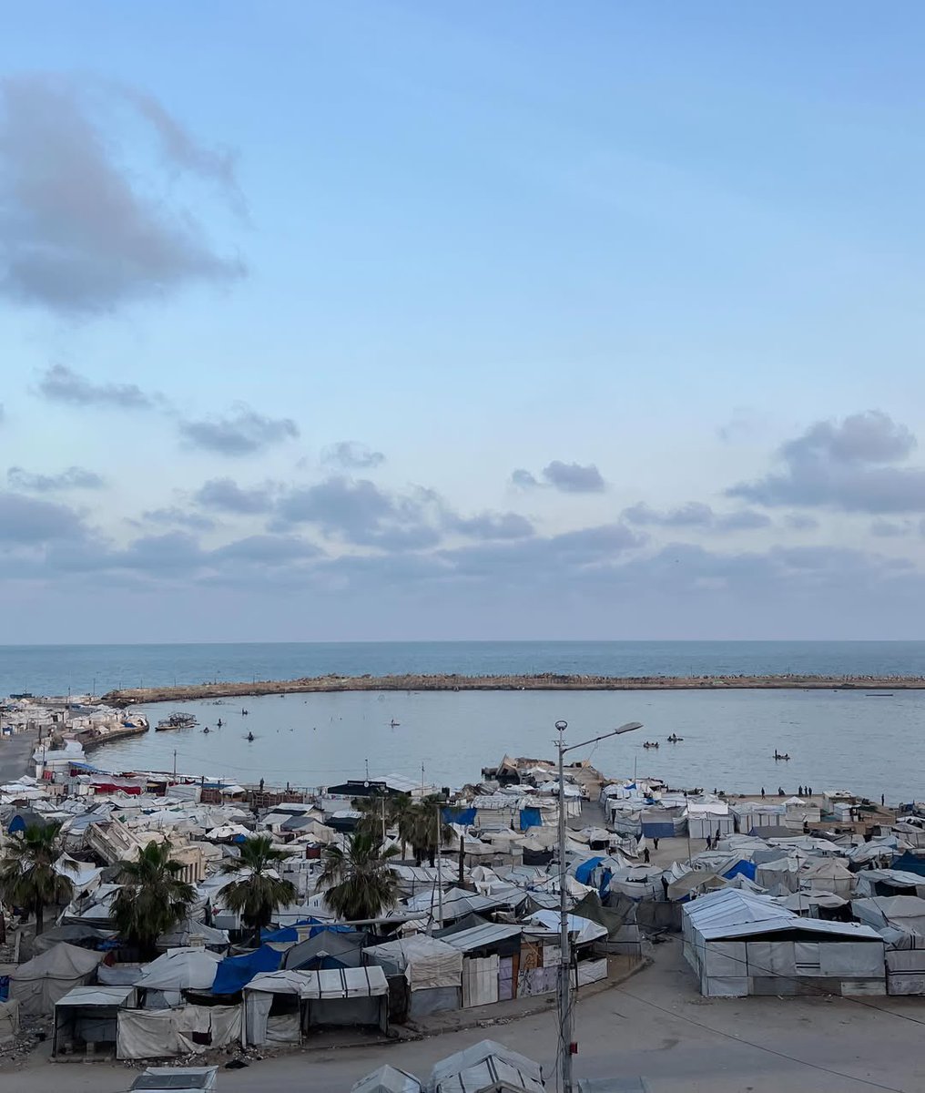 Good morning from Gaza