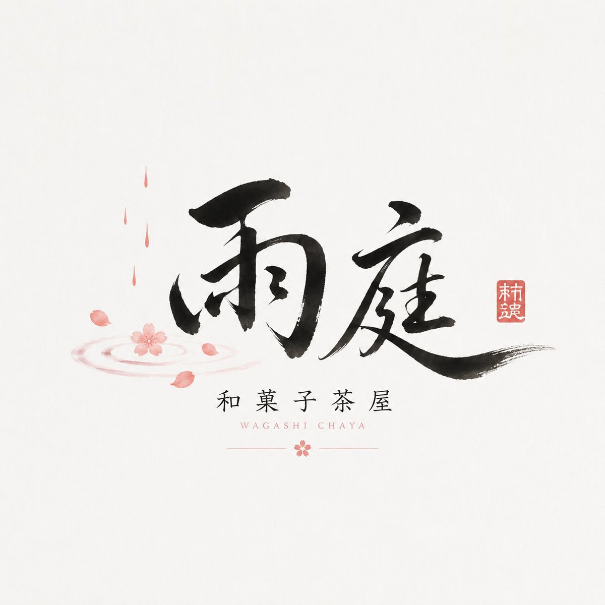 MrLarus's tweet photo. logo 第十弹！🪶
用 ChatGPT-Image2 做了《日式书写字标》Logo，太有烟火气了！🔥

四个毛笔手写的和风店招字标，笔触有温度，招牌有味道！
1、小森日和 ：和风咖啡食堂
2、炭町 ：烧鸟居酒屋   
3、雨庭 ：和果子茶屋  
4、浅浪 ：海鲜食堂 
（提示词在评论区） https://t.co/Rj9z89Gjzu