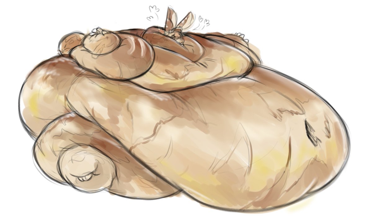 Jo_Catsidy's tweet photo. Made a new OC for stream tonight! Meet Breadly Reise (like 'rise') the bread bun bun with buns! https://t.co/kKBbimkF66