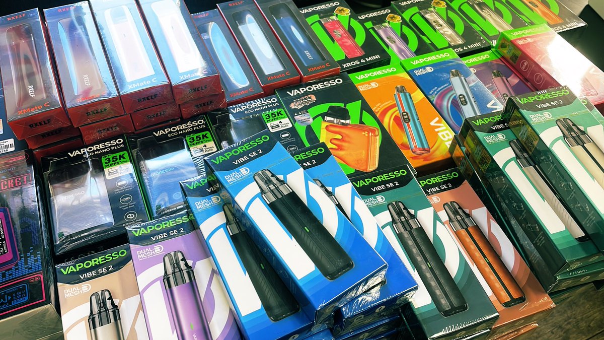 MrVAPE_kawasaki's tweet photo. 💥入荷速報💥📢
色々再入荷🤩
VIBEシリーズめっちゃいいよ‼️
#vape #kawasaki #vaporesso #vibe https://t.co/FihxwsFpGD