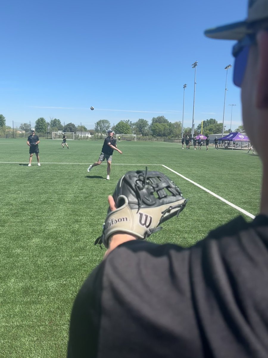 baseball_HU's tweet photo. We were officially on site at the Renner Dennis Outdoor Athletic Complex today for some  dynamic, BP, and defensive work before our Opening Round game tomorrow against IU-Southeast. It’s go time!

#ACE🪓🌲
@HU_Sports @Crossroads_NAIA @NAIABall https://t.co/FWDhf1uM8B