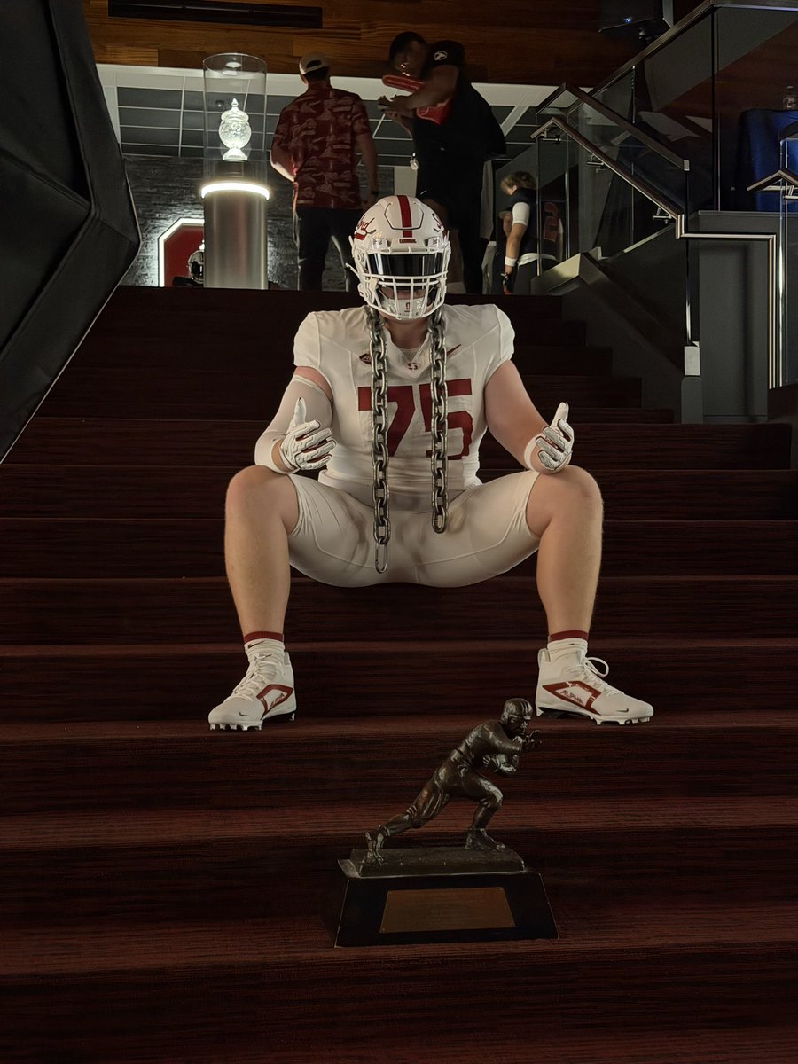 CLundin2027's tweet photo. Had a great OV at Stanford this weekend !! Thank you to all of the coaches and staff for the world class hospitality!! GO CARDS 🔴🌲 https://t.co/sA8lq1U5lV