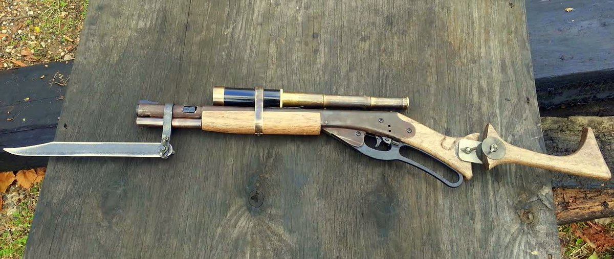 SStonemaker's tweet photo. I want to meet the pirate that made the #sbr #bbgun #AGOX https://t.co/GkRmg7emFX