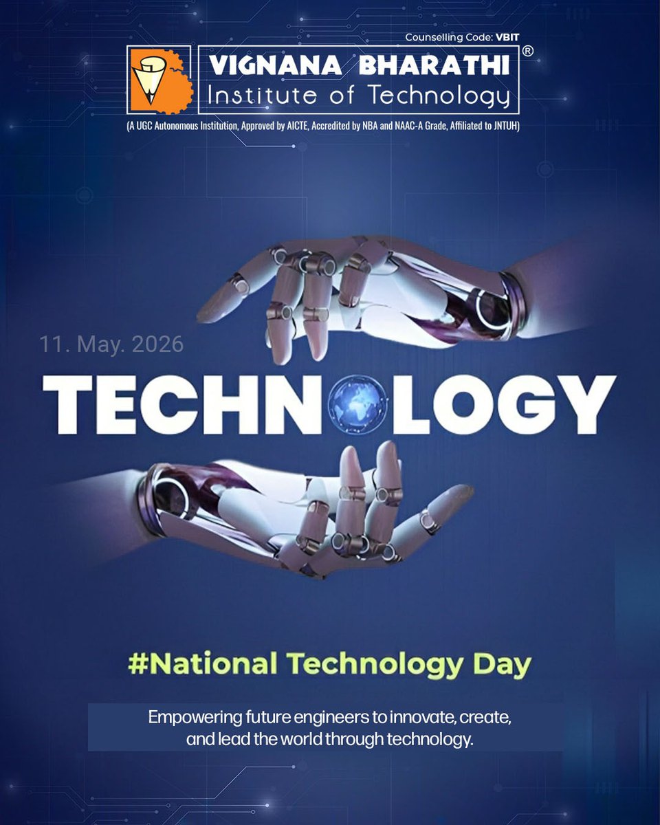 Vignana Bharathi Institute of Technology - VBIT tweet media