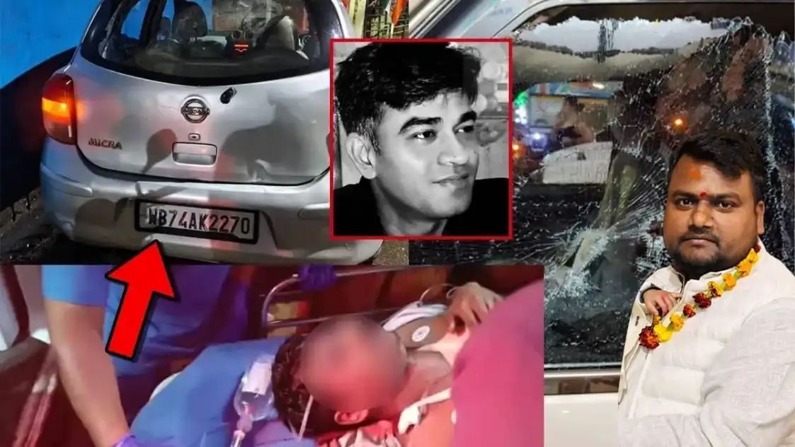 TheNationn24's tweet photo. 🚨 BREAKING: BJP Leader Suvendu Adhikari's PA was shot dead through a car window in Bengal.
Now 3 hired killers caught from UP &amp; Bihar — traced by a single UPI payment. 💥
Bengal's post-poll violence just went to court. Today. Barasat.
#ChandranathRath  #SuvenduAdhikari https://t.co/bjPNd3KShG