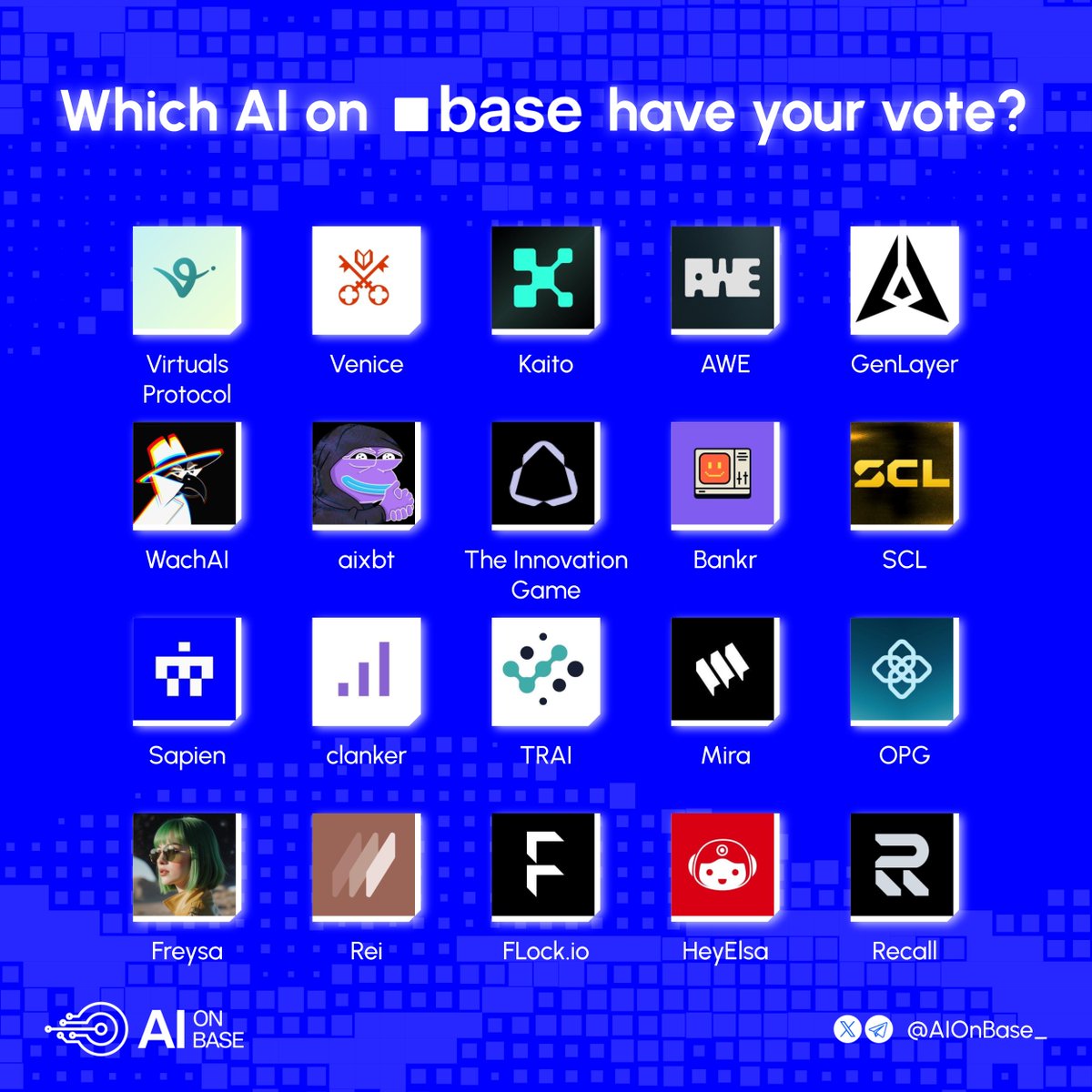 AI on Base tweet media