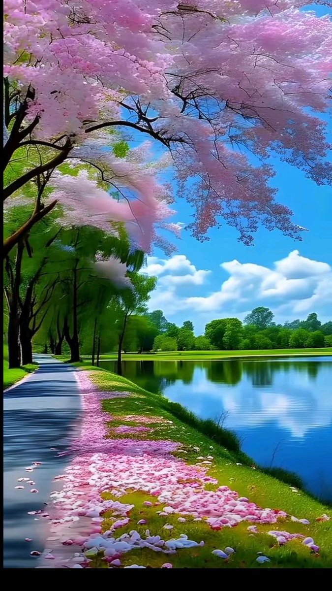 Flowers_5821's tweet photo. Sometimes you just need to take the scenic route. Nature’s way of telling us to slow down. 🌊🚶♂️#Mindfulness #Landscape #SpringBlossoms #Peaceful https://t.co/HL0orIae4x