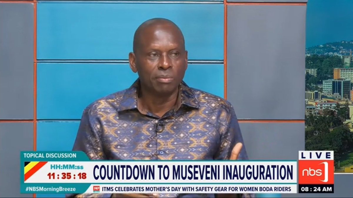 nbstv's tweet photo. .@MishacKawamara: The people at the NRM Secretariat have done a commendable job. You can see how excited the country is for President Museveni.

 #M7SwearsIn2026 #NBSUpdates https://t.co/nES8fTLlCo