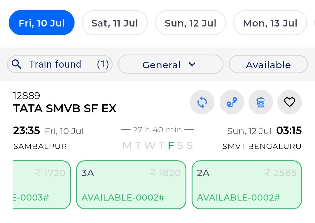 saileshagasti57's tweet photo. ROU GNWL vs SBP RLWL. 💔
Next RLWL Charting station is VSKP with single digit seat allotment. So this is the gift from IR to the people of Western Odisha to travel Bengaluru in all SMVB bound trains ? How can we travel with such seat allotments sir ? @EastCoastRail @DRMSambalpur https://t.co/V7gsaa1GPy