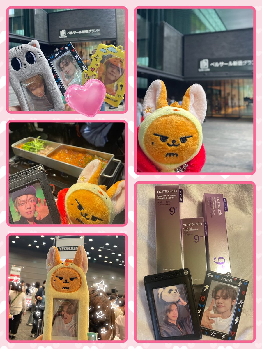 昨日は🦊🤝2部に参加してきました🥰

鬼早過ぎて🤣めっちゃ早口日本語だから伝わったか？だけど、しっかり✋の感触と笑顔は記憶にあるから👍

娘と新大久保でご飯食べて帰宅したら、娘からの母の日の🎁が届いてた！
エイジングケア頑張れ💪だそうです😅