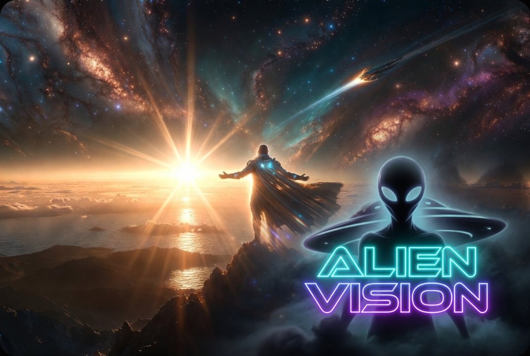 Alien Vision 👽🛸 tweet media