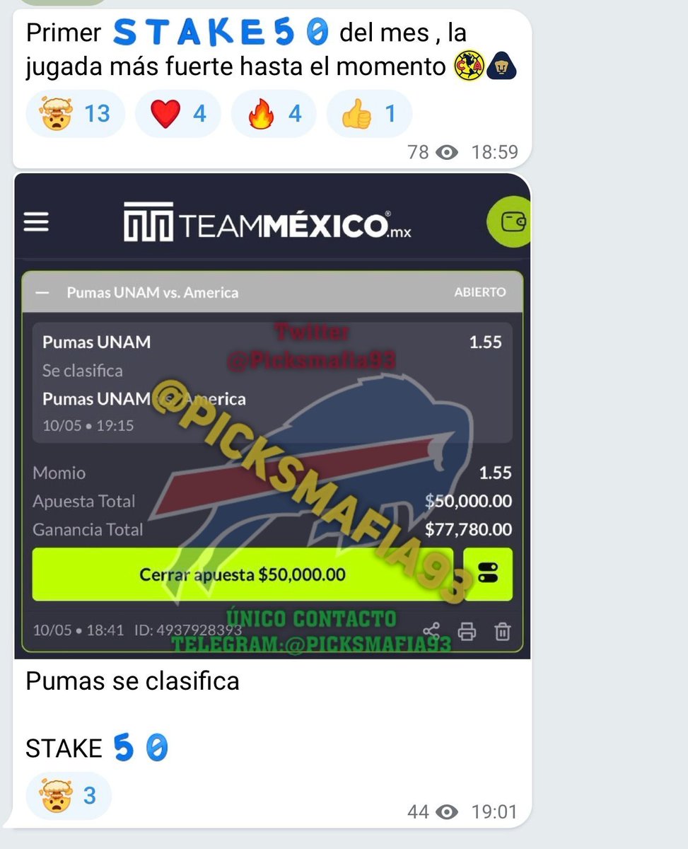PICKS DE TIPSTERS GRATIS tweet media