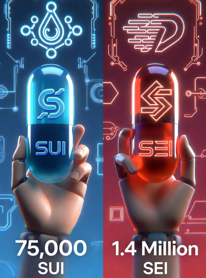 CadeONeill's tweet photo. Would you rather have,
75,000 $SUI or 1.4 Million $SEI? 🤔
🔴 Only 1 Rule: You cannot sell till 2029,
Make sure to comment which one you are choosing and why you are choosing it 👇
#sui #suicrypto #sei #altcoins #crypto https://t.co/CGB4tnT5GN