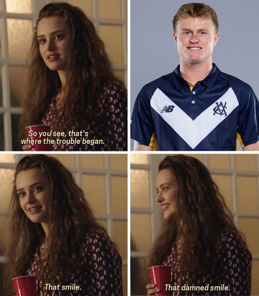 VicStateCricket's tweet photo. And so it begins https://t.co/CITB7dRpaN