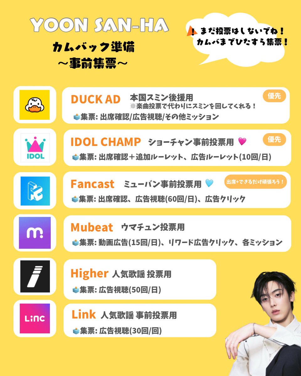 YOON SAN-HA JAPAN SUPPORT🇯🇵 tweet media