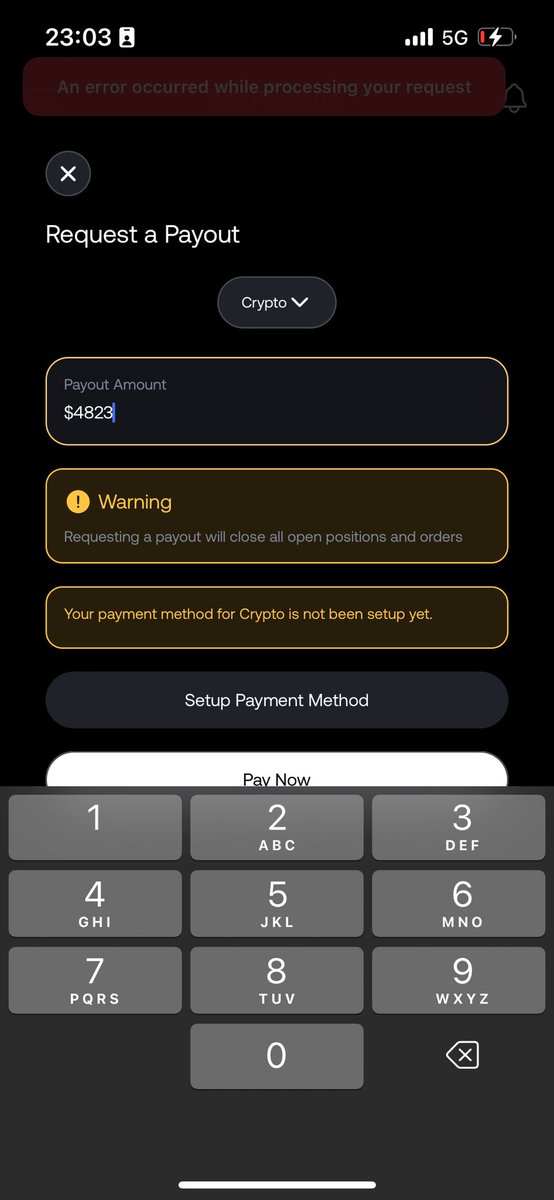 Mayorbtc11's tweet photo. @GoatFunded Are you guys having withdrawal issues and your support not responding or assisting https://t.co/QJb4AQgeYo