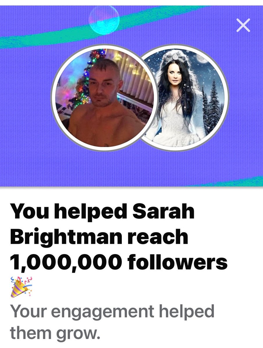 PatrickClontarf's tweet photo. @SarahBrightman 👌 https://t.co/G1jgRXQjiN
