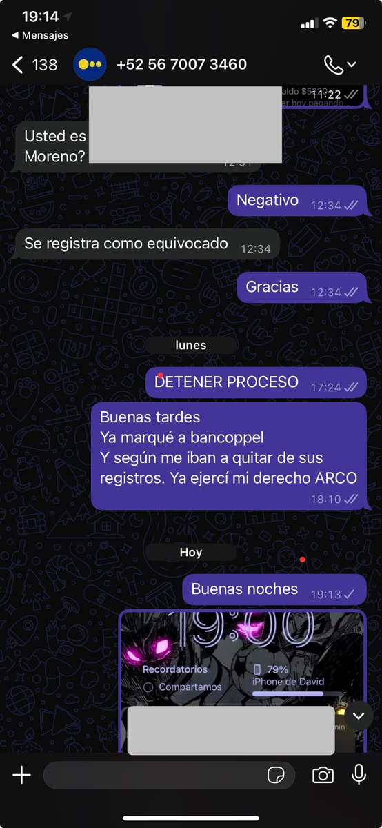 Cryptodealer_az's tweet photo. Que paso mis amigos @BanCoppel ??? Aún no me dan de baja y me siguen hostigando y no es mi deuda. Mínimo denme su tarjeta no? https://t.co/8cIOivfUqy