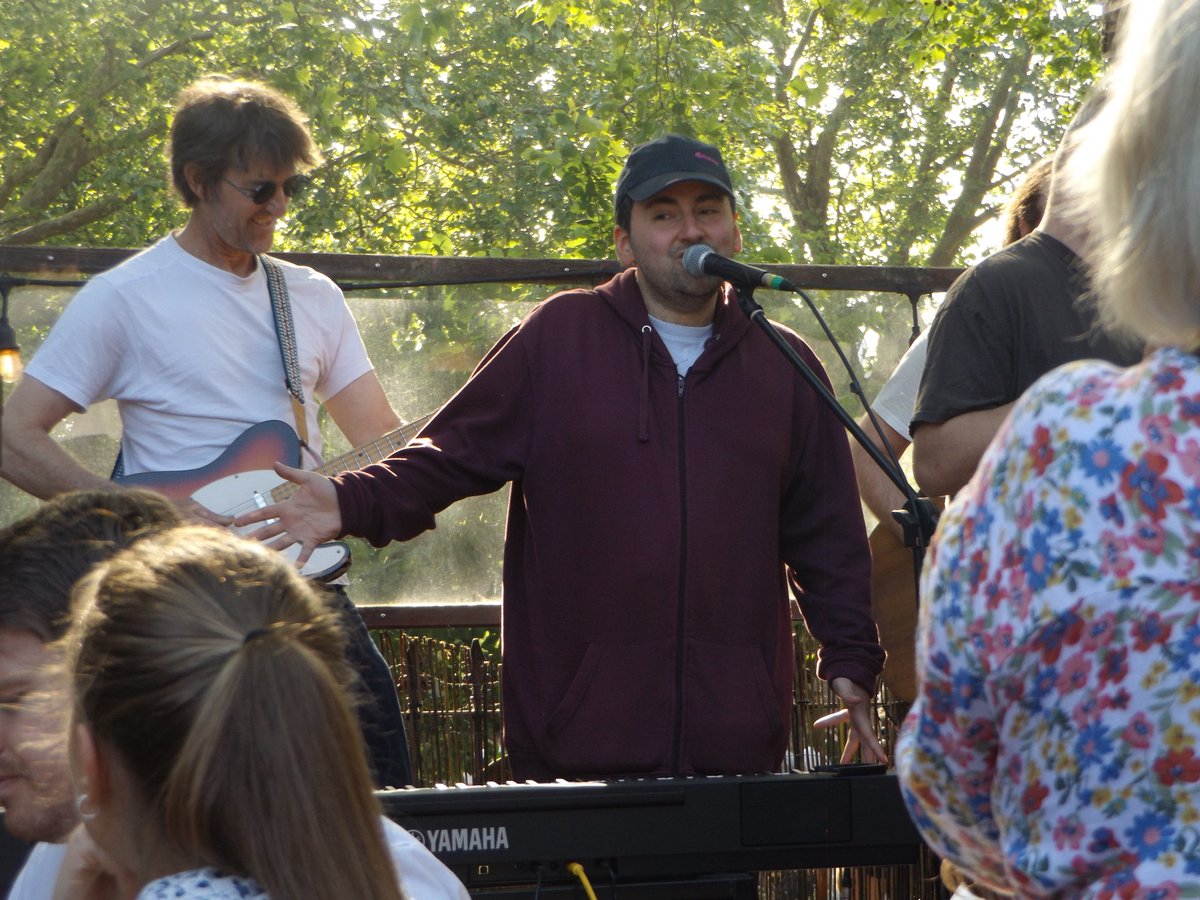 WestLondonMiddx's tweet photo. #HanwellHootie 2026 #StuartOConnor performing with #SamWilloughby, #ScottIrons and #TrevorJones at #TheGreenW7 #Hanwell on Saturday 9th May 2026.
@GloryHunterFoot @ImpacttheatreUK https://t.co/OSF8oiFKP9