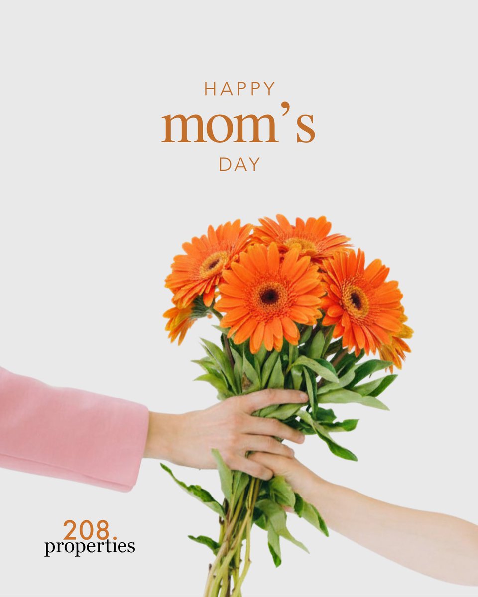 208properties's tweet photo. Behind every home is a mom who made it one.

Happy Mother's Day. 🌸 https://t.co/yuNFnnxIc1