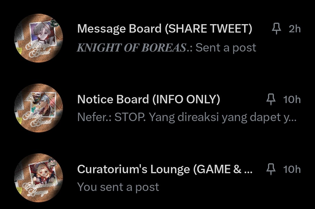 The Curatorium. tweet media