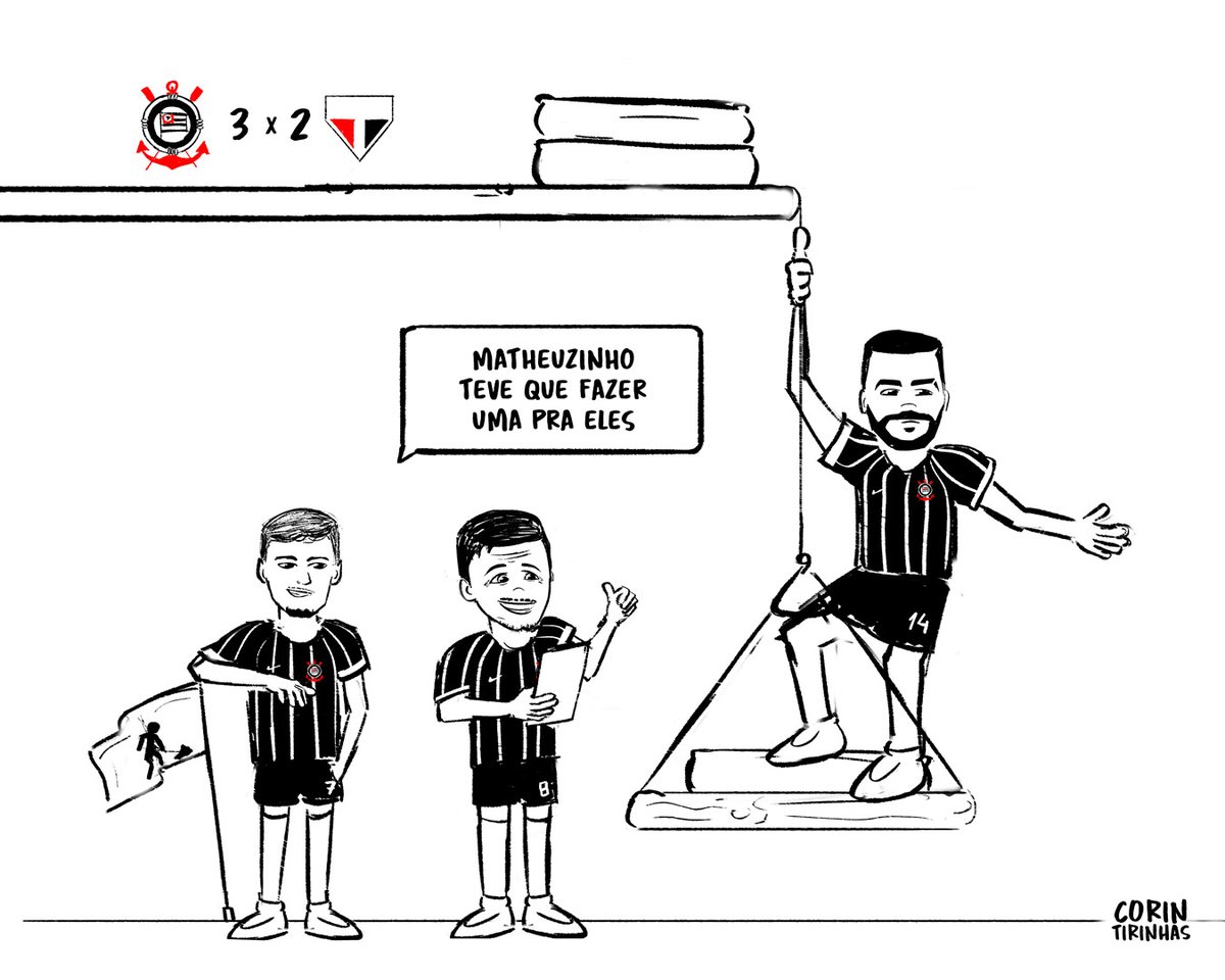 corintirinhas's tweet photo. Corinthians 3 x 2 São Paulo
Campeonato Brasileiro 2026 - Rodada 15 https://t.co/ab8PHAR22C