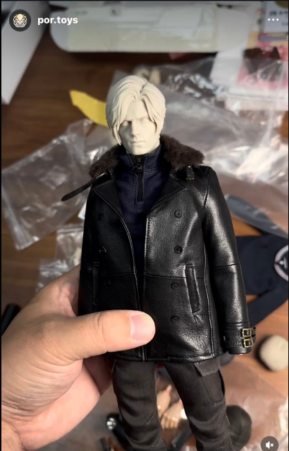 Update on Por Toys 1/6 RE9 Leon #toys #horror #ホットトイズ