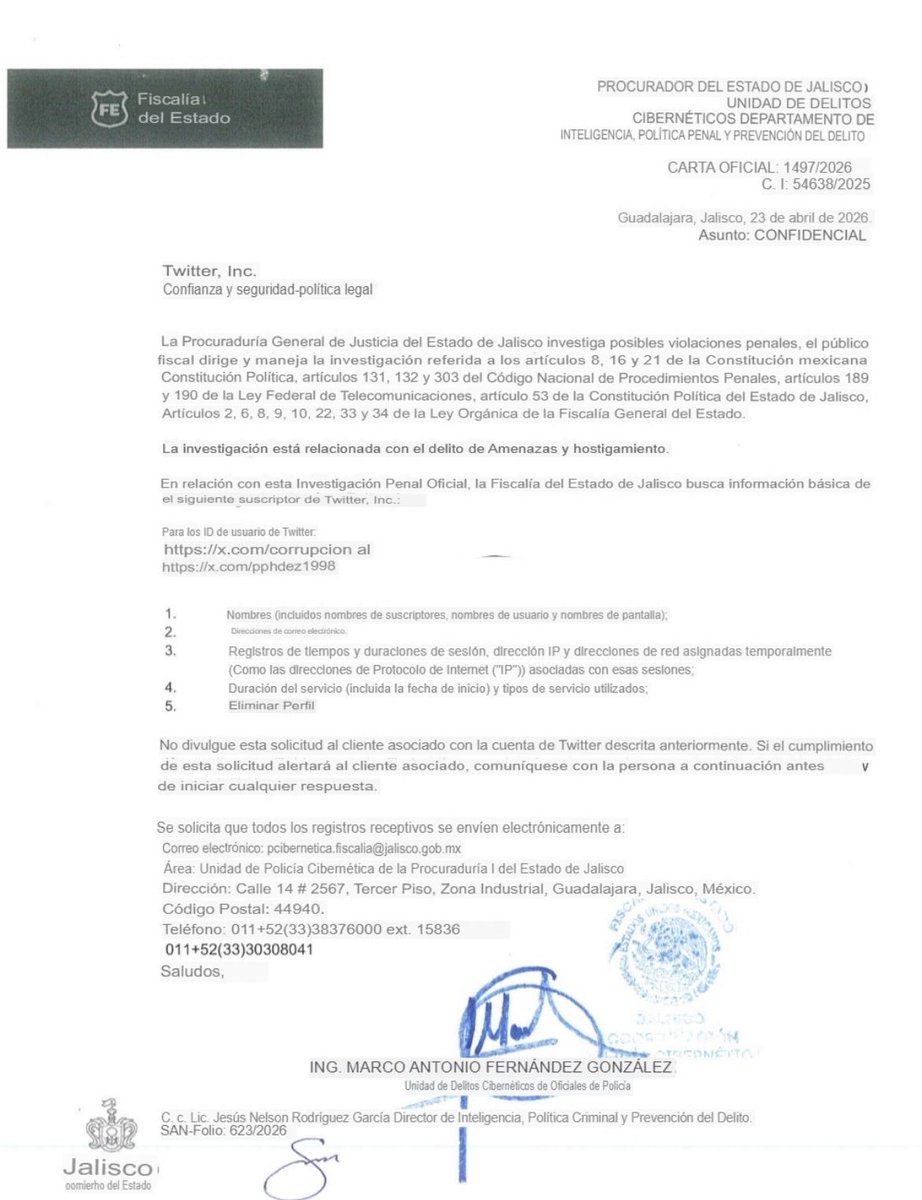 Desarrollo Integral del Nepotismo y la corrupcion. tweet media