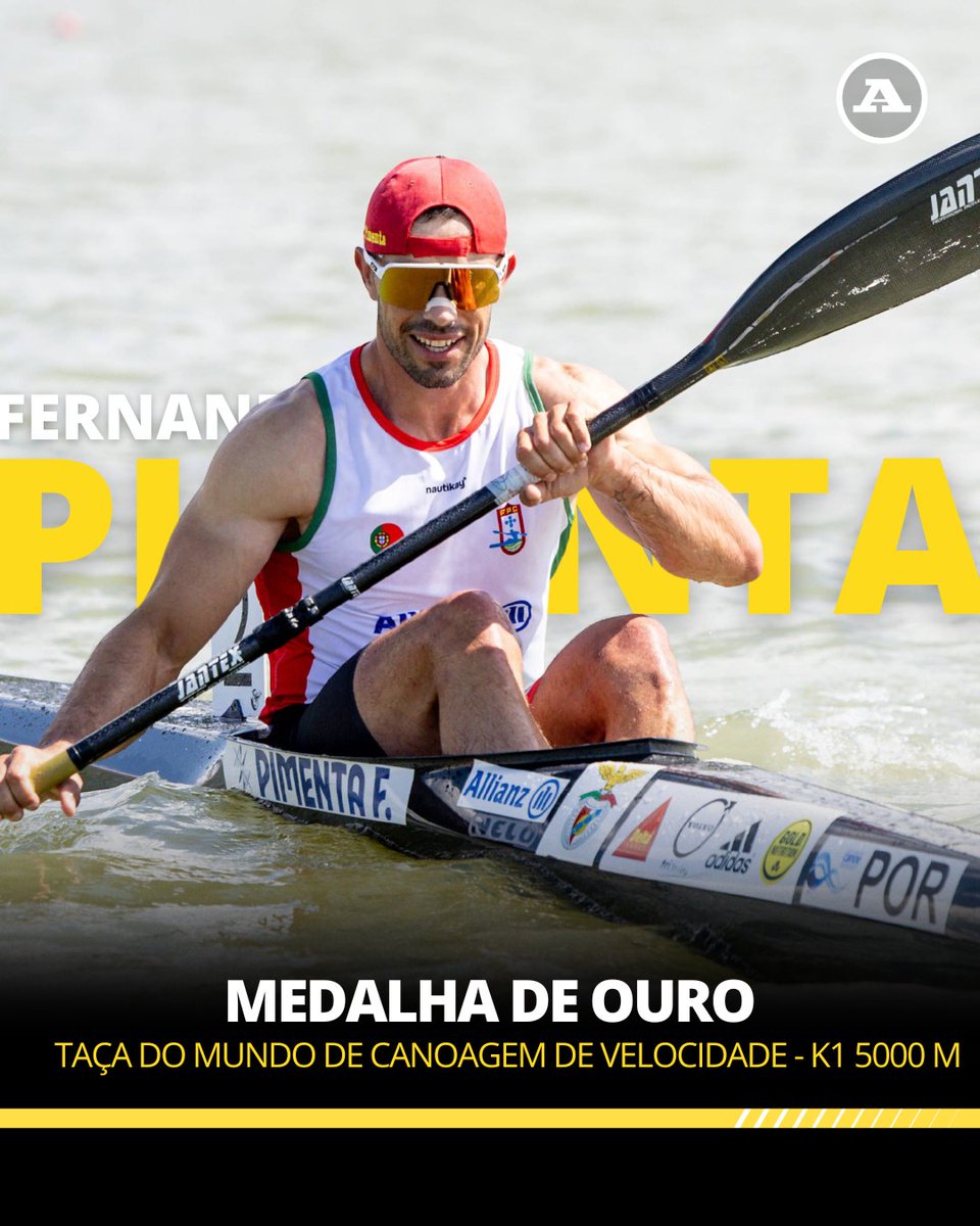 abolapt's tweet photo. Fernando Pimenta voltou a conquistar o ouro na Taça do Mundo de canoagem de velocidade em Szeged, na Hungria, agora no K1 5000 metros e ajuda Portugal a fechar a competição com um total de quatro medalhas. 🥇🇵🇹

PARABÉNS!!!

#fernandopimenta https://t.co/YxvQ7jy5Ji