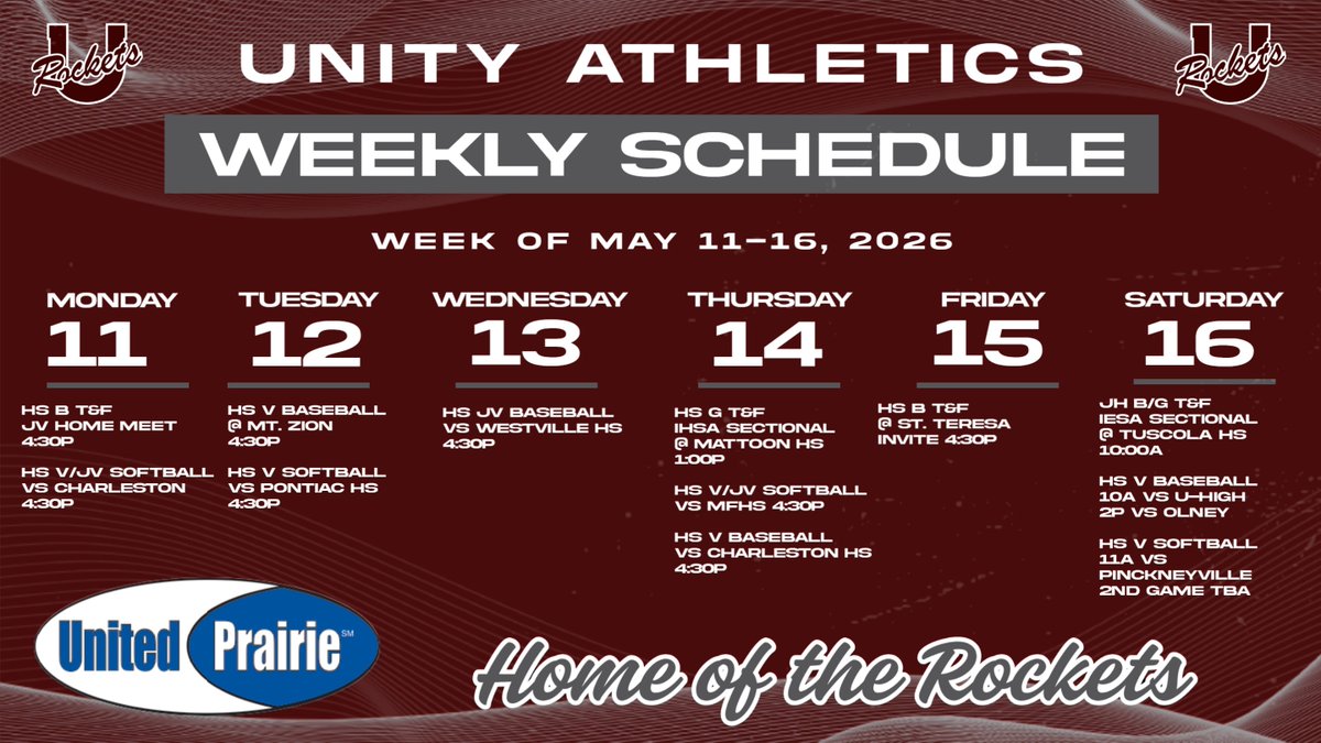 Unity Rocket Athletics tweet media