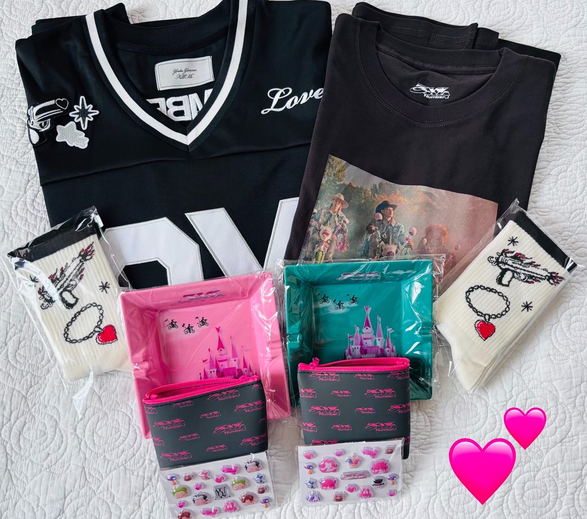 3XLのグッズが届きました♪ どれも質が良くて、めちゃくちゃ可愛い 