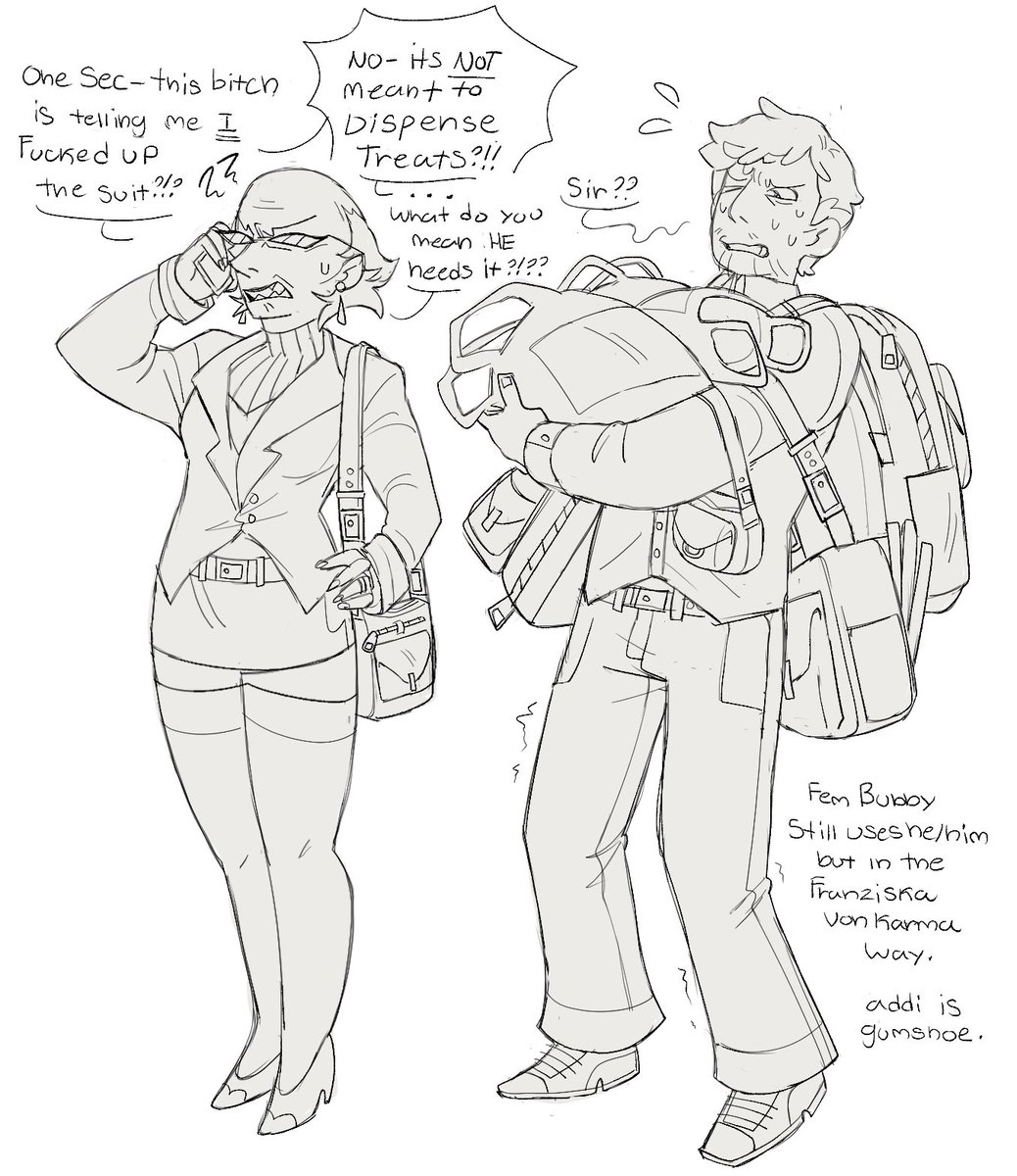 hazzahoun's tweet photo. more recent doodles!! ough i love these guys somuch #hl2vrai https://t.co/Rb5v0WsyCR