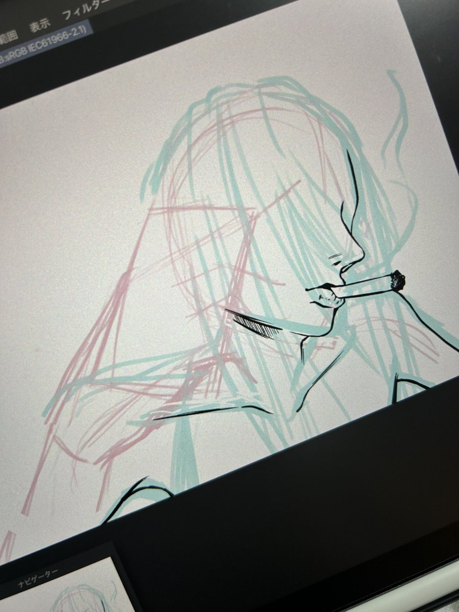 karamiso_nails's tweet photo. 性別不明の人描く
 #イラスト  #絵 https://t.co/xg32ax2bJA