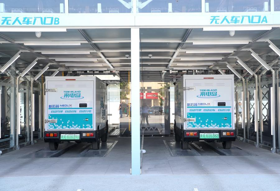 中国・青島で自動運転車向け統合システムが運用開始 中国山東省青島市
