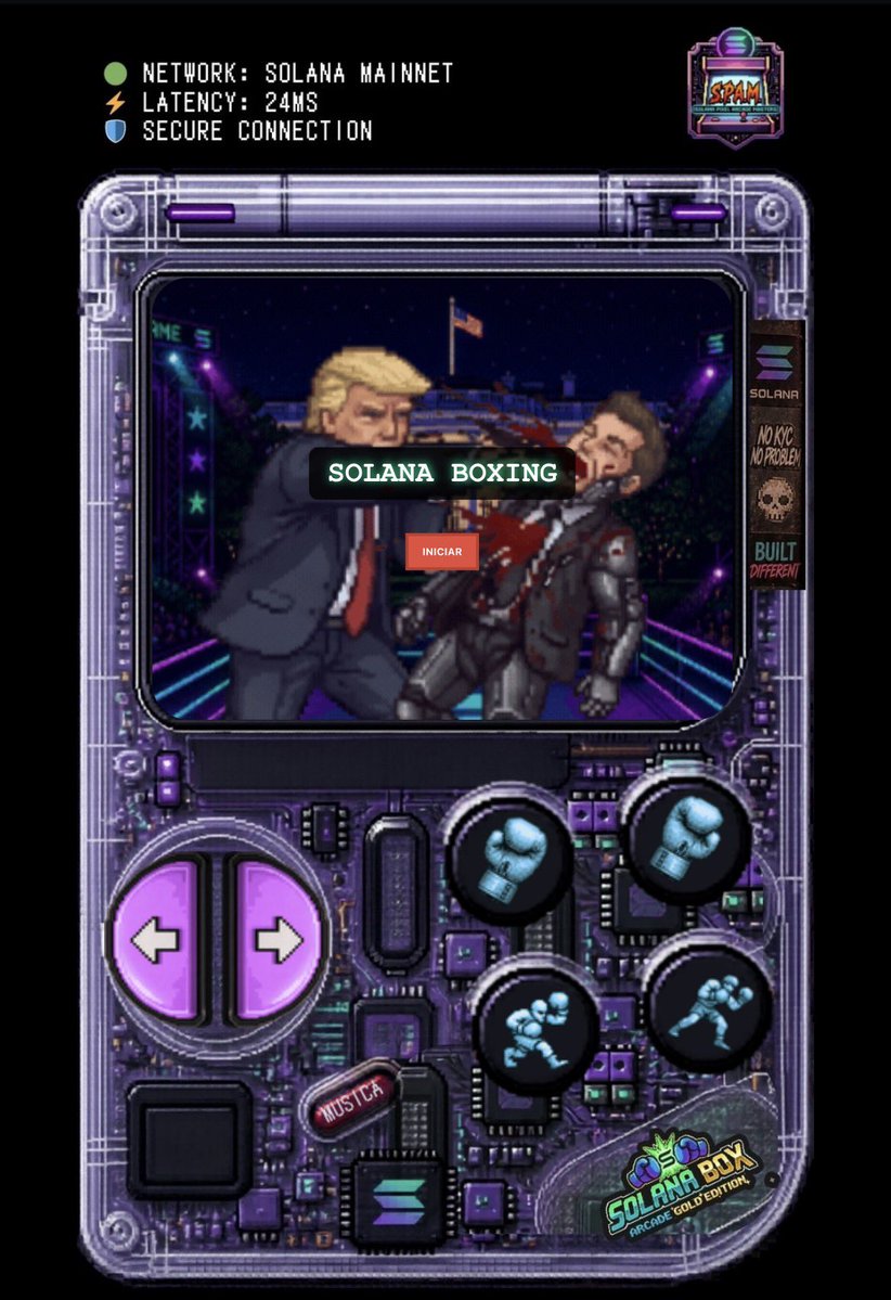 S.P.A.M. (Solana Pixel Arcade Masters) tweet media