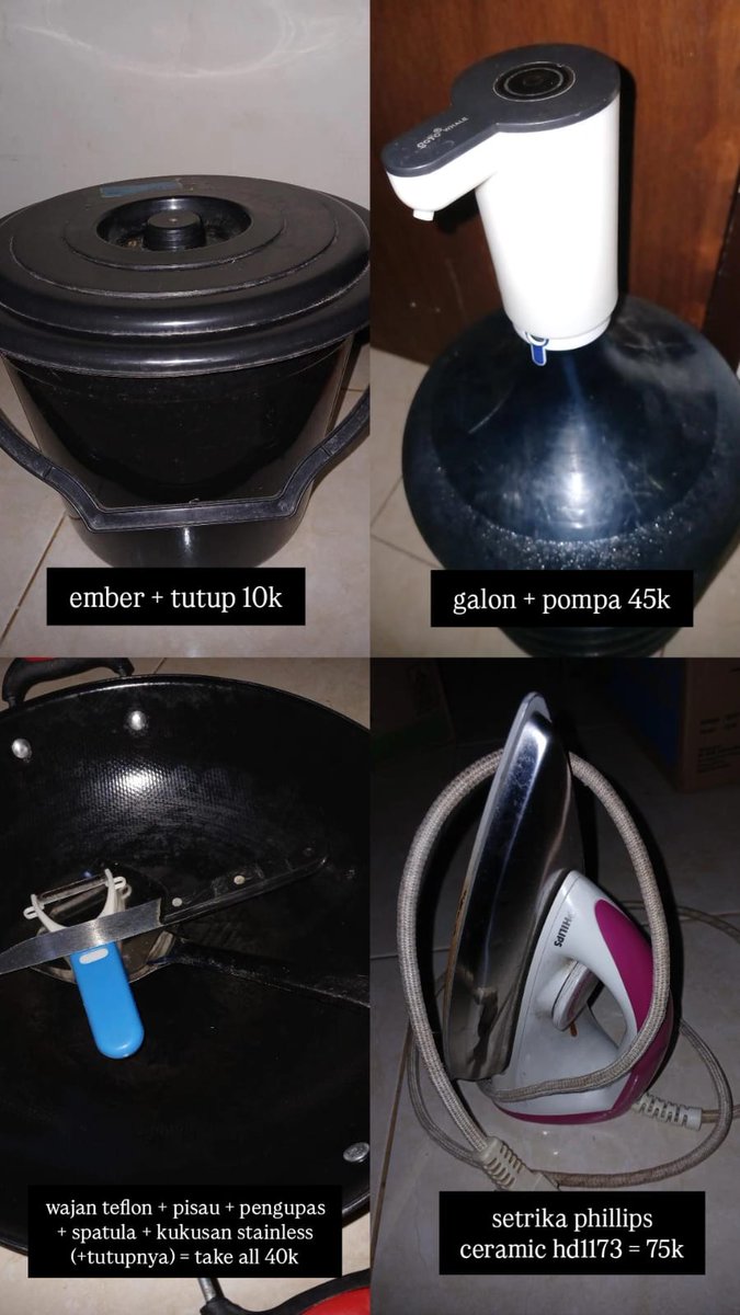 tupaitaberekor's tweet photo. Preloved barang-barang kos, jual murah banget, cod sigura gura malang, minat chatt atau komen aja
#preloved #malang #barangkos #jualmurah #jualcepat https://t.co/ljMxCnATmm