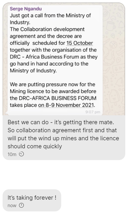 Sanegeist's tweet photo. $AVZ
sad that 60 Accs “liked” this nonsense—A legal team making a calculation doesn’t mean the substance is not flawed

$AVZ couldn’t manage THE COLLABORATION AGREEMENT w/ DRC

With out collaboration agreement it is arguable there’s no commercial project

https://t.co/JBRQLKvrEl https://t.co/PFSKDJSmC4