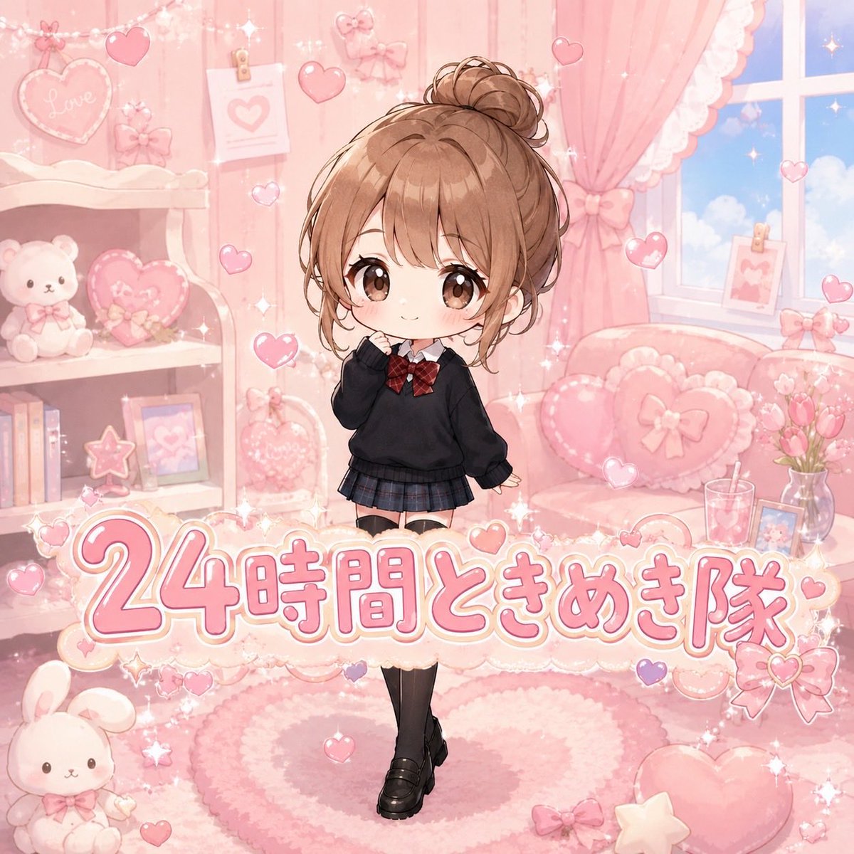7aaa3_chan's tweet photo. 可愛いアイコン作ってもらった♡
このアイコンからは若くてカワボを想像すると思うけど、中身はおばさんです😅 https://t.co/tbhhc8f5lY