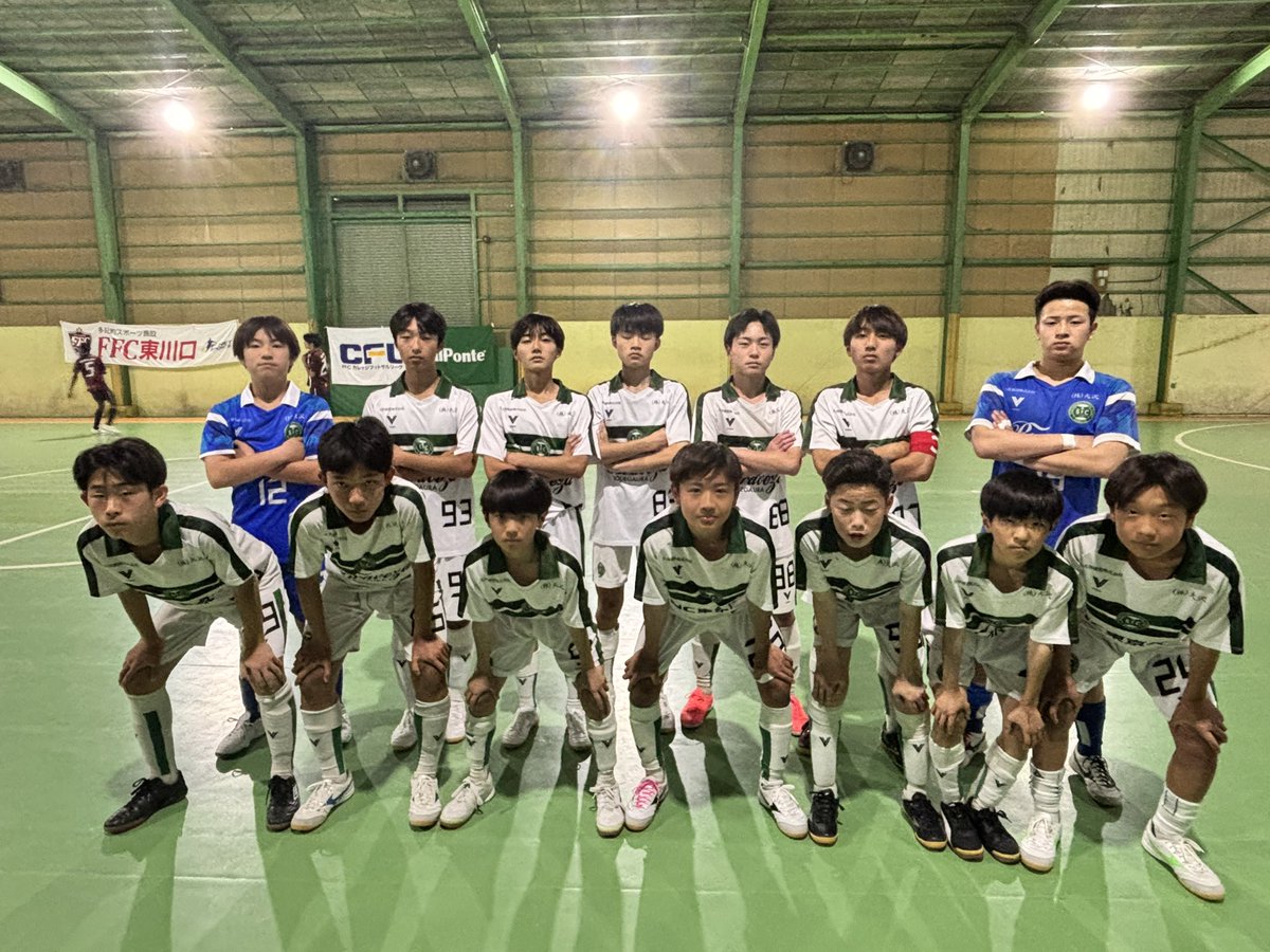 ffckawaguchi's tweet photo. FFCチャレンジリーグU15
2026.05.10
ZOTT WASEDA 6-4 ブラヴェーザ袖ヶ浦
得点者
Z）岡田4、小澤、谷藤
ブ）篠原、堀越、北原、OG

https://t.co/d0SeIEb6cU https://t.co/MvBr9dv5JL