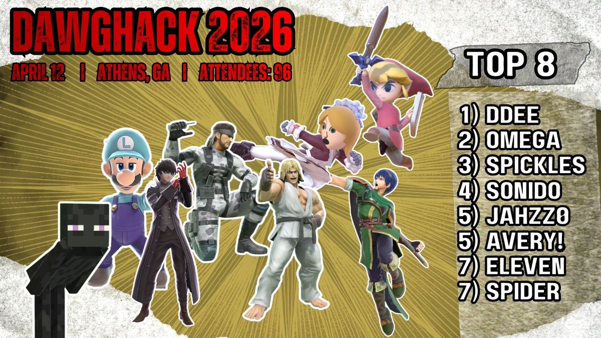 UGA Smash Ultimate tweet media